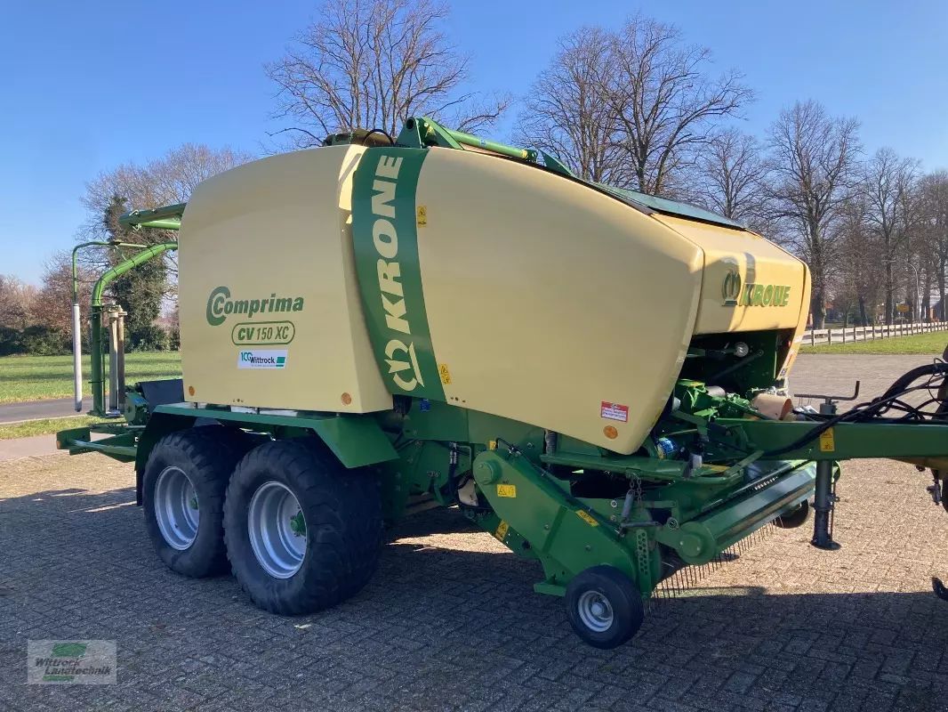 E-FARM: Krone Comprima CV 150 XC - Presă de balotat - id IERKRGJ - 40.900 EUR - Anul: 2015 - Germania