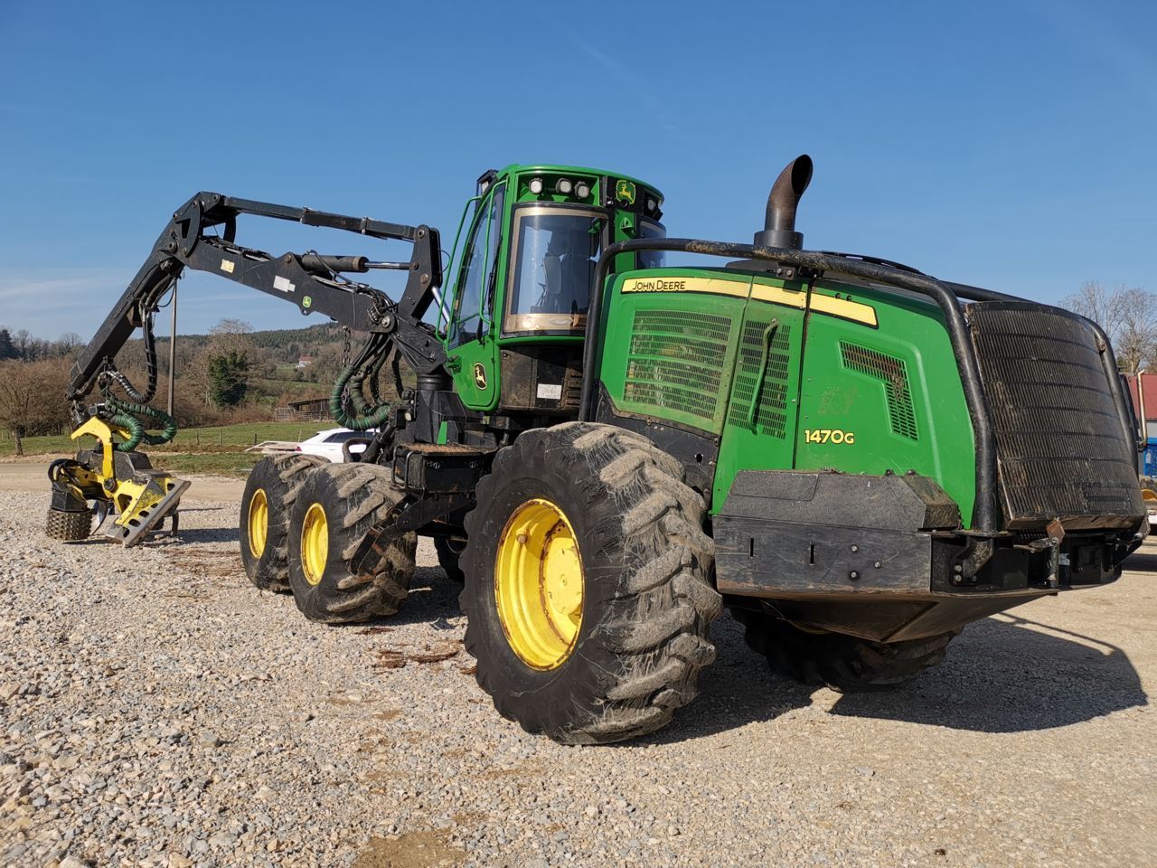 John Deere 1470 Forestry harvester €165,000