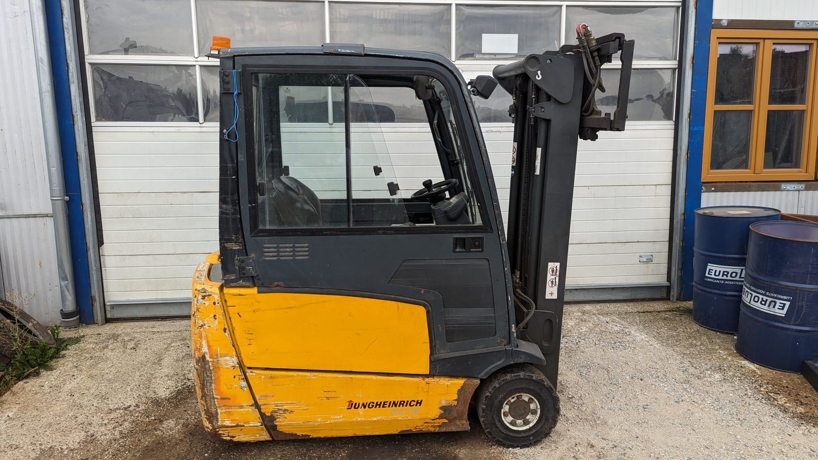 JUNGHEINRICH 1,6 tonnen elektro duplex & ss, kabine Targonca 9790 EUR