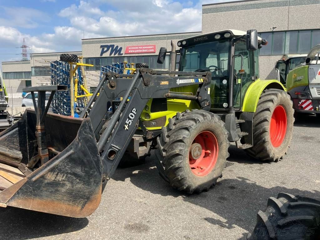 E-FARM: Claas Ares 697 - Tractor - id AMEIYS1 - €29,000 - Year of construction: 2008 - Engine hours: 11,700,Engine power (HP): 138,Italy