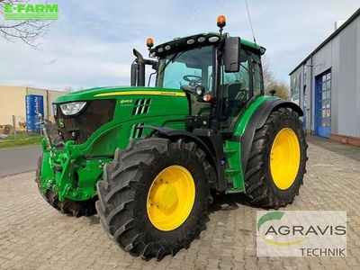 E-FARM: John Deere 6145 R - Tractor - id FCN8PWL - €89,900 - Year of construction: 2017 - Engine hours: 3,856,Engine power (HP): 185,Germany