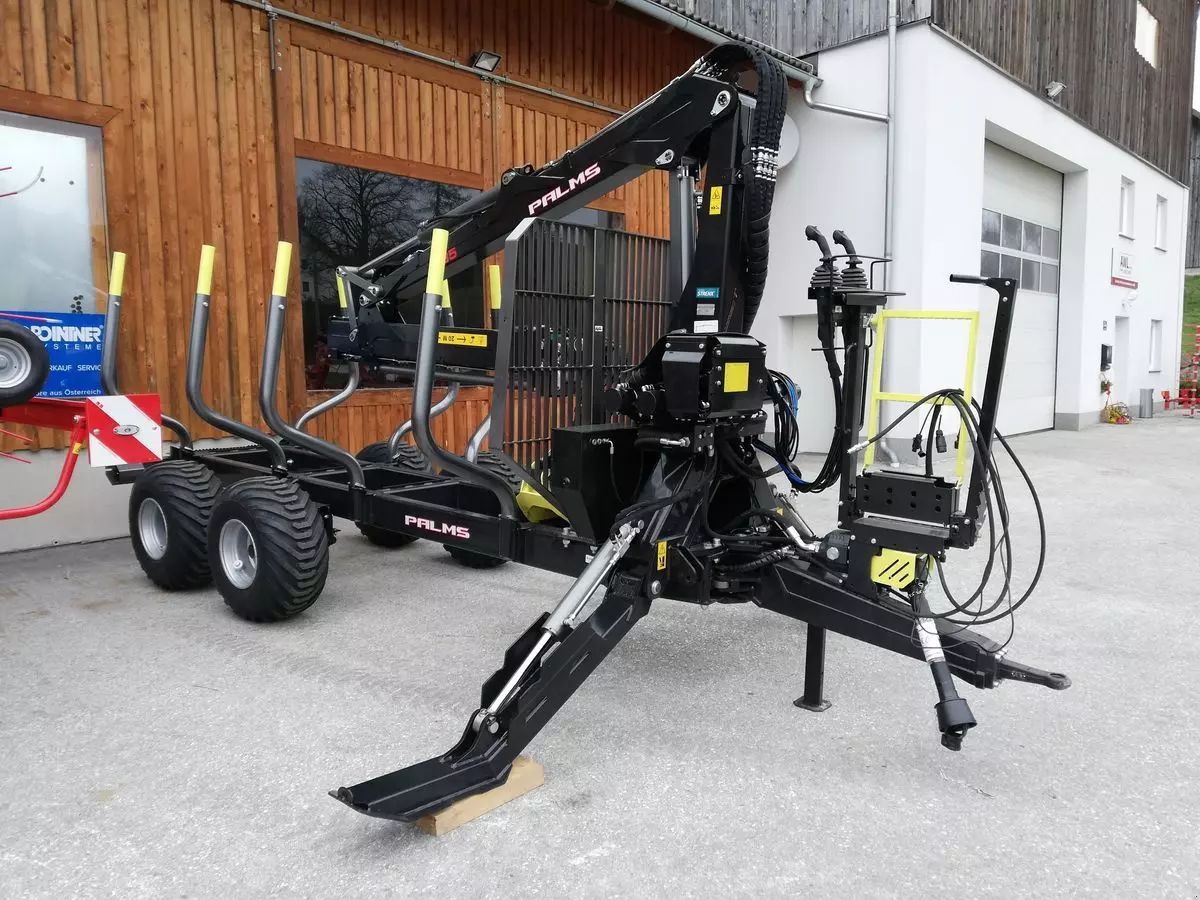 E-FARM: palms h10d + k5.85 - Forstanhänger - id XCRDVYG - Baujahr: 2025 - Österreich