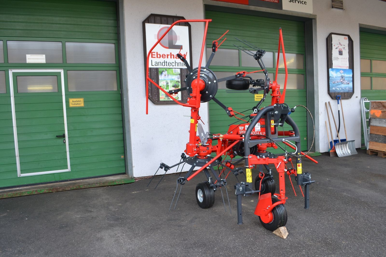 SIP spider 400/4 alp kreiselheuer-kreiselzetter Tedder 6250 €