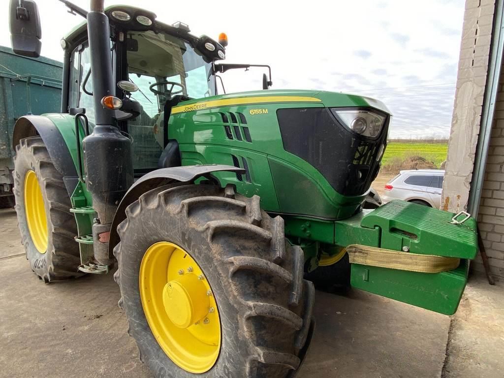 E-FARM: John Deere 6155 M - Traktor - id I9P23UD - 91.000 € - Baujahr: 2021 - Abgelesene Motorstunden: 2.155,Motorleistung (PS): 155,Litauen