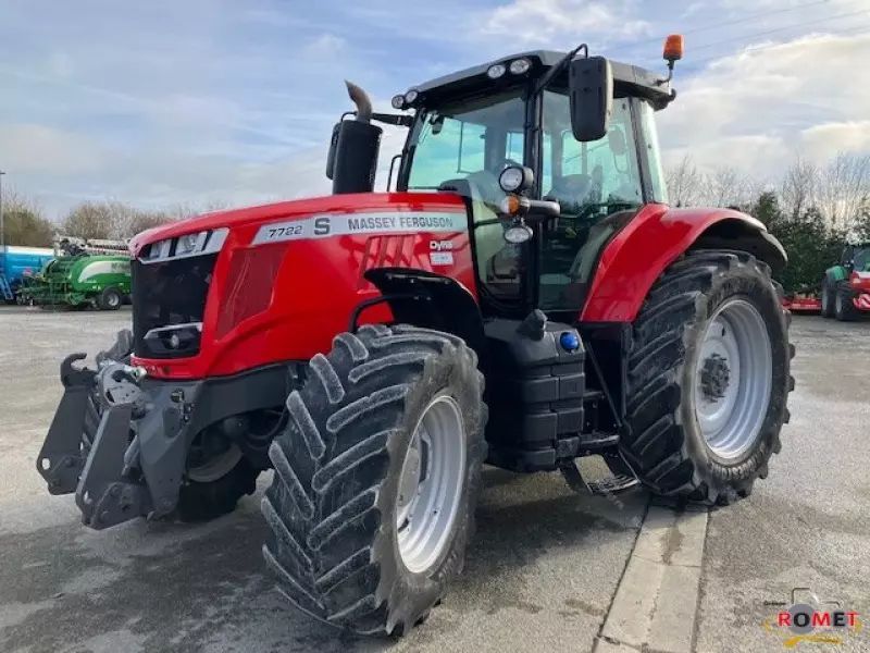 E-FARM: Massey Ferguson 7722S Efficient - Tracteur - id RNEVC3Q - 85 075 € - Année: 2019 - Lecture du nombre d'heure: 4 153,Puissance du moteur (chevaux): 220,France