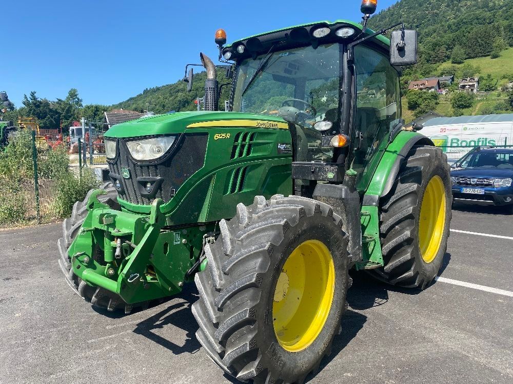 E-FARM: John Deere 6125 R - Tracteur - id PPACYJB - 69 500 € - Année: 2014 - Lecture du nombre d'heure: 3 120,Puissance du moteur (chevaux): 130,France