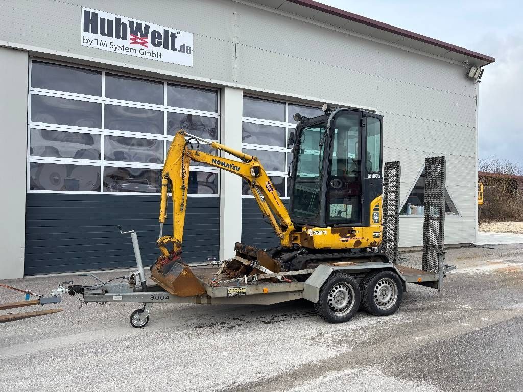 KOMATSU pc 16 r-3hs minibagger 1770kg Mini excavator €16,400