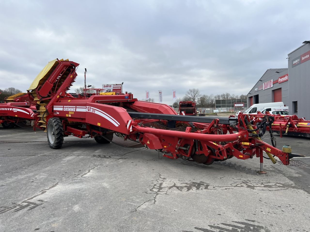 Grimme gt 170 s potatoharvester €30,000