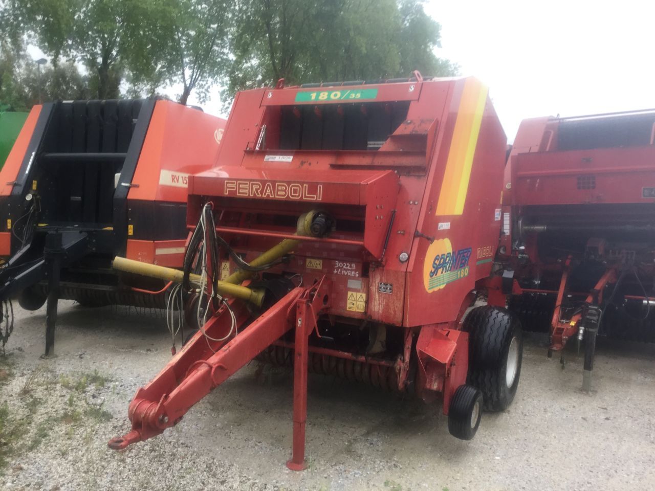 E-FARM: Feraboli sprinter 180 - Baler - id 7GLIR37 - €8,000 - Year of construction: 2003 - Total number of bales produced: 5,000,France