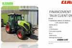 Claas Nexos 220 VL tractor €43,000