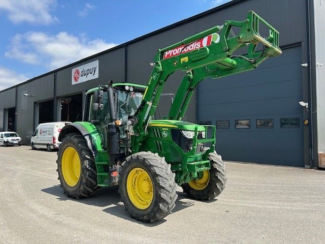 E-FARM: John Deere 6110 M - Traktor - id 7CGIJHI - 65.000 € - Baujahr: 2019 - Abgelesene Motorstunden: 2.760,Motorleistung (PS): 110,Frankreich