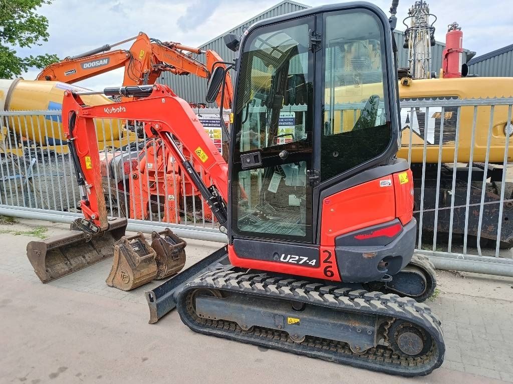 Kubota U27-4 Mini excavator €22,750