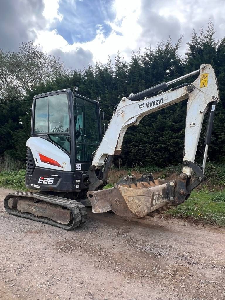 Bobcat E26 Mini kotrógép 20 424 EUR
