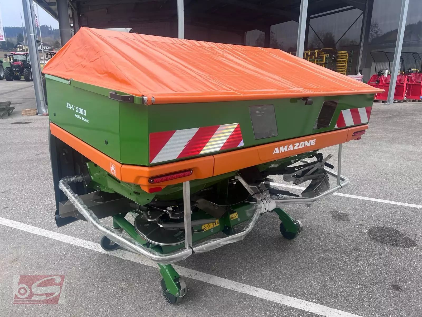Amazone za-v 2000 profis tronic - mit amatron 4! Esparcidor de abono 16.458 €