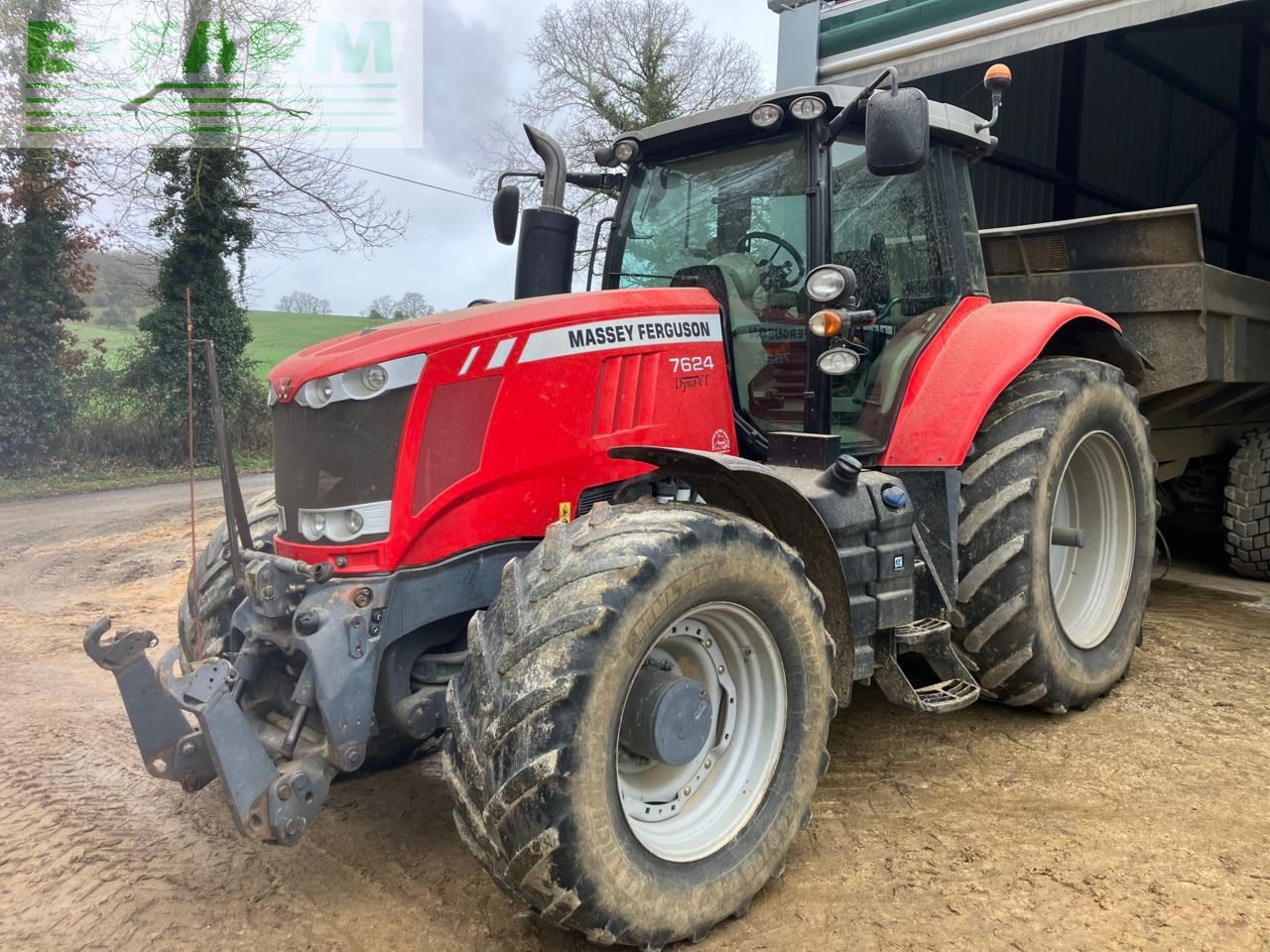 Massey Ferguson 7624 dyna vt Tractor €52,000