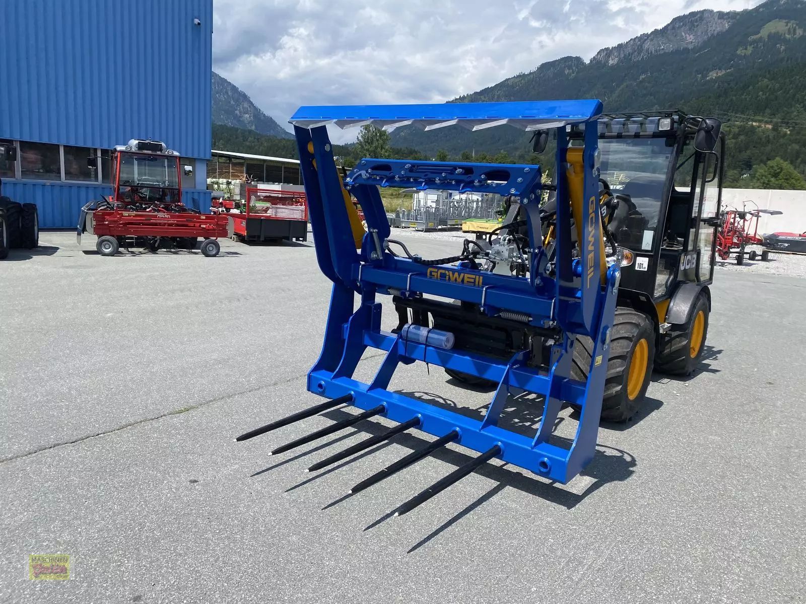 GÖWEIL rbs rundballen-schneider mit folienhalter Fütterungstechnik Sonstige