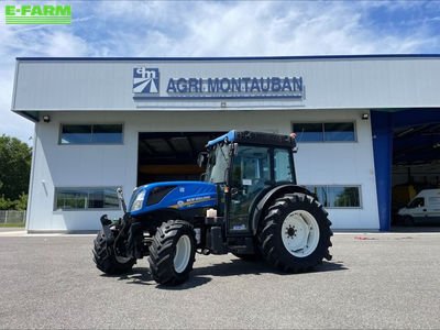 E-FARM: New Holland T4.100 F - Tractor - id XDUCEYM - €49,500 - Year of construction: 2018 - Engine hours: 1,700,Engine power (HP): 100,France