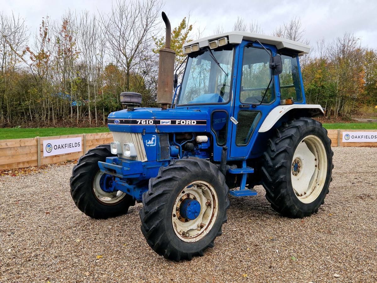 E-FARM: Ford 7610 force ii - Tractor - id D4UTMH8 - €21,042 - Year of construction: 1986 - Engine hours: 3,823,United Kingdom