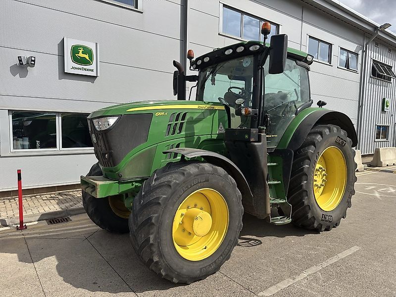 E-FARM: John Deere 6195 R - Tractor - id KLBBFSP - 96.440 EUR - Anul: 2021 - Citeste ore: 4.910,Muterea motorului: 182,Regatul Unit
