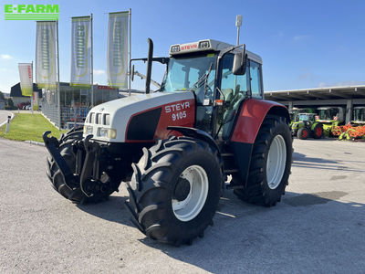 E-FARM: Steyr 9105 - Tractor - id EN2EVAW - €39,900 - Year of construction: 1997 - Engine hours: 8,571,Engine power (HP): 110,Austria