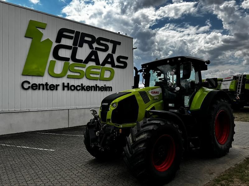 E-FARM: Claas Axion 870 - Traktor - id QVWBTNC - 165.000 € - Baujahr: 2023 - Abgelesene Motorstunden: 2.212,Motorleistung (PS): 295,Deutschland