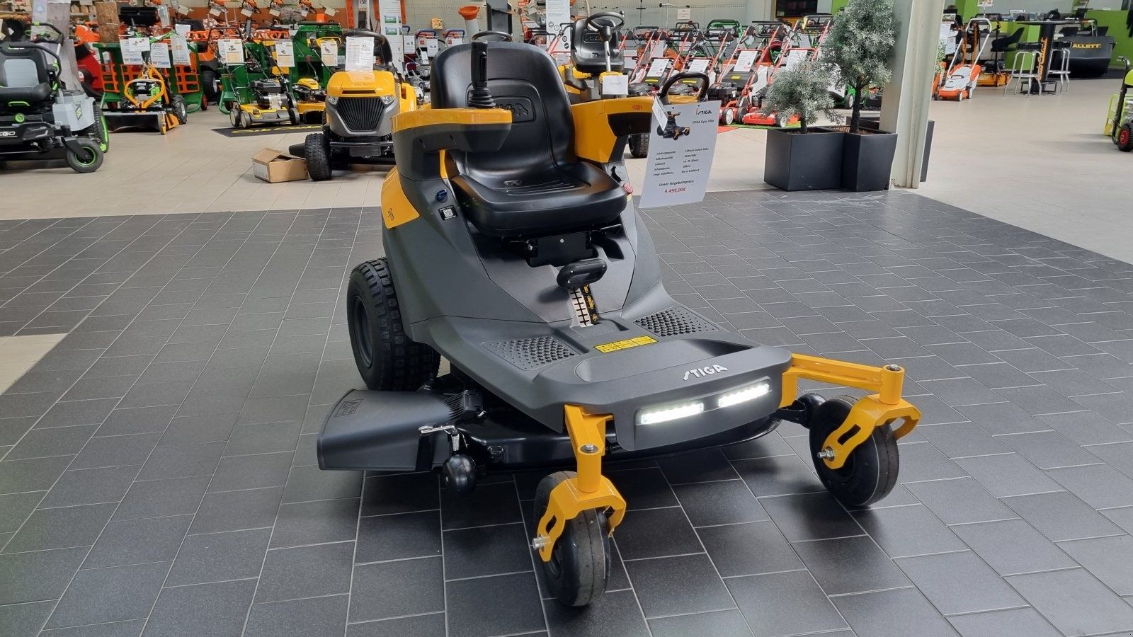 E FARM STIGA gyro 700e akku zeroturn Tondeuse id EC4VAGP 5 034 Annee 2023 Allemagne
