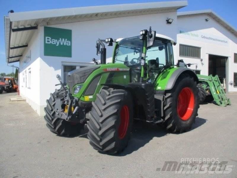 E-FARM: Fendt 722 Vario - Tracteur - id ALTQMBI - 197 395 € - Année: 2023 - Lecture du nombre d'heure: 674,Puissance du moteur (chevaux): 220,Allemagne