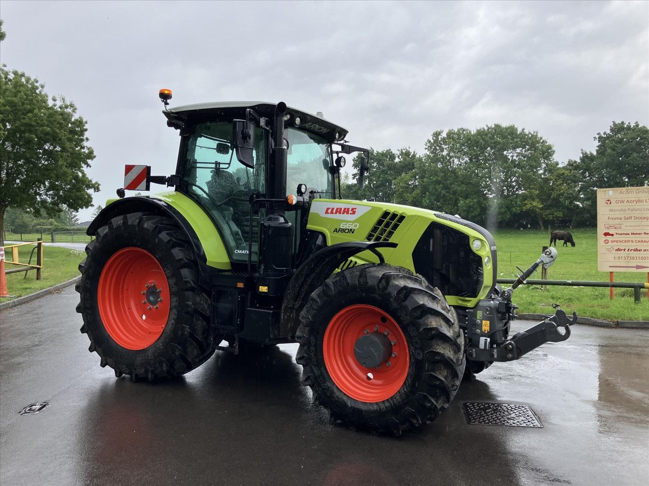 E-FARM: Claas Arion 660 CMATIC CIS+ - Tractor - id LZHDHNG - €133,318 - Year of construction: 2022 - Engine hours: 1,200,Engine power (HP): 205,United Kingdom