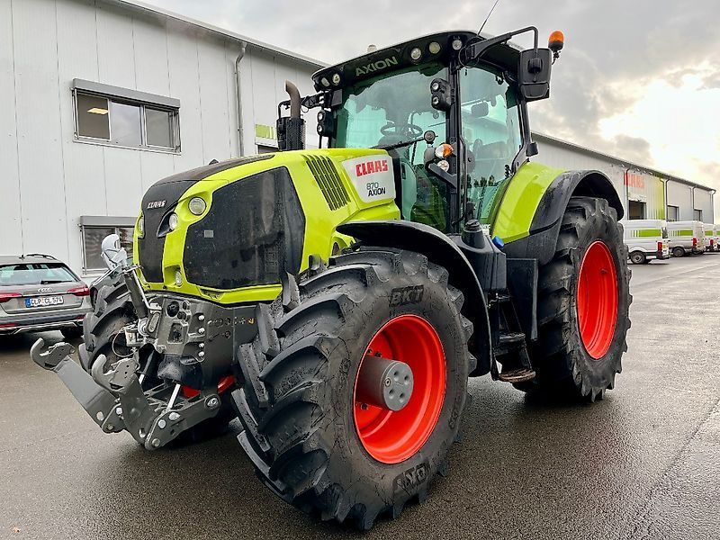 E-FARM: Claas Axion 870 CMATIC CEBIS - Tractor - id AIQXMZA - €63,025 - Year of construction: 2017 - Engine hours: 10,298,Engine power (HP): 295,Germany
