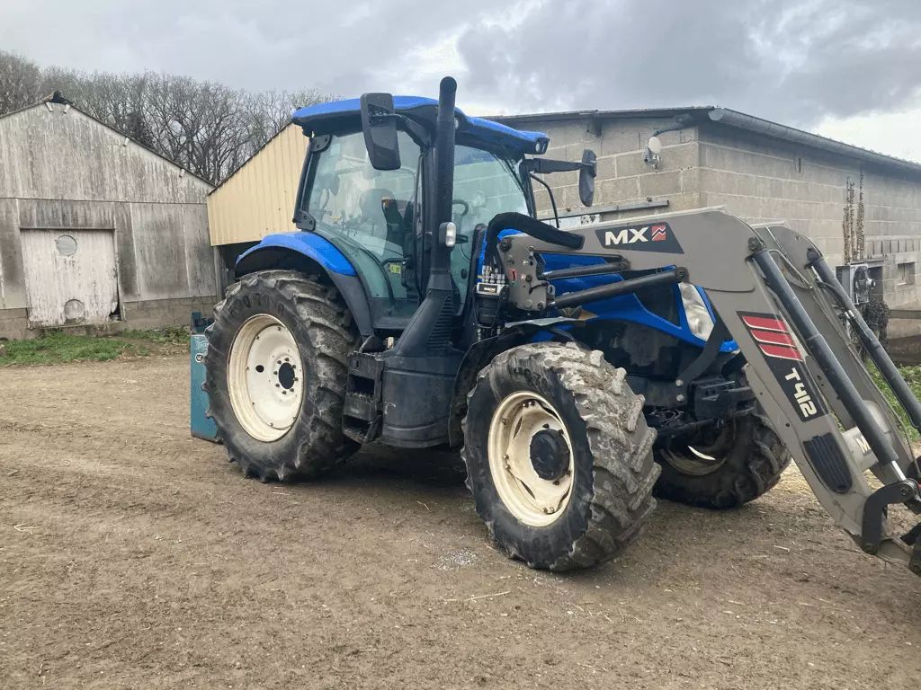 E-FARM: New Holland TS6.125 - Tractor - id XEUFSMT - 48.000 € - Año: 2018 - Horas: 5075,Potencia del motor: 125,Francia