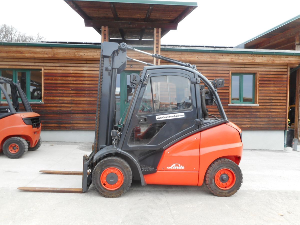 E-FARM: Linde h40d mit vollkabine + rußfilter + seitenschieber - Carretilla elevadora - id JQ7VSR4 - 16.500 € - Año: 2006 - Horas: 7870,Austria