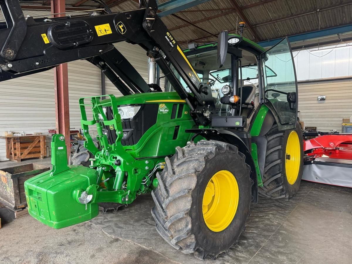 E-FARM: John Deere 6R 110 - Traktor - id CLERZF7 - 119.000 € - Produktionsår: 2024 - Motortimer: 975,Motoreffekt (HP): 110,Frankrig