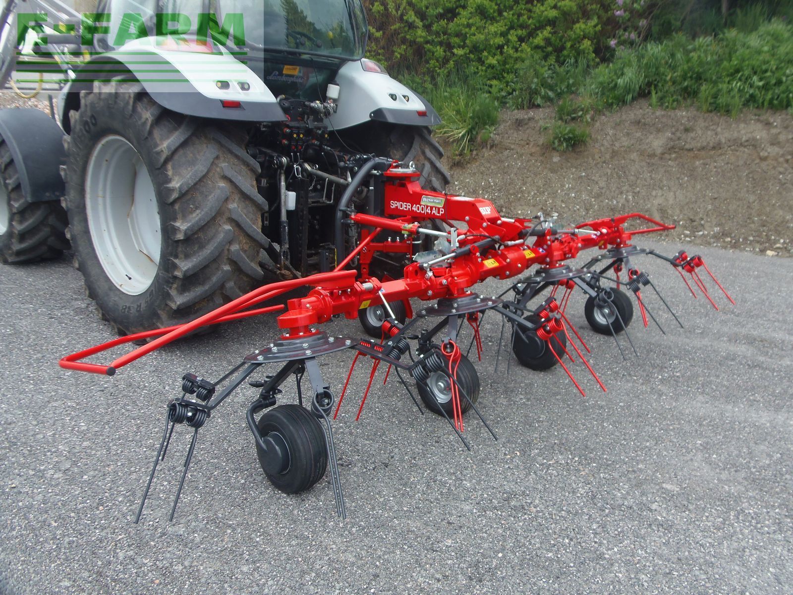 SIP spider 400 / 4 alp Karuzelowy przetrząsacz do siana 6417 €