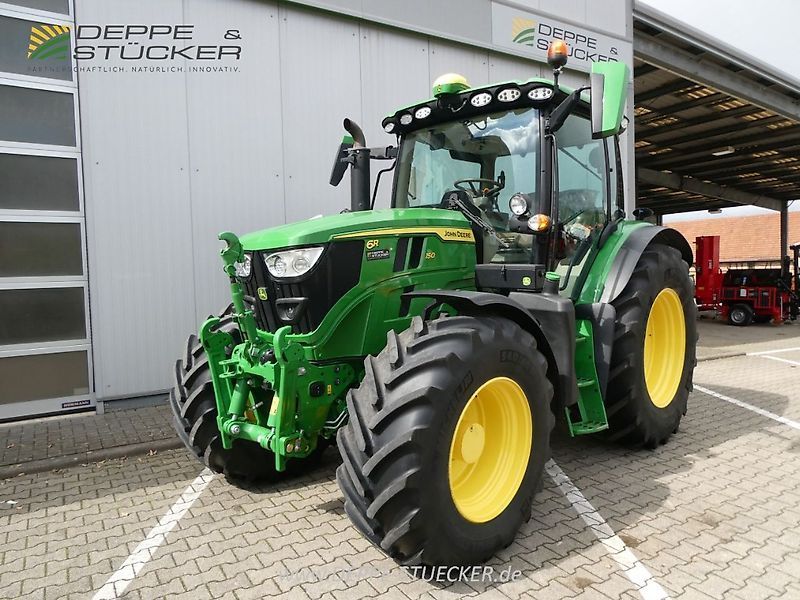 E-FARM: John Deere 6R 150 - Traktor - id LFERMGW - 125.130 € - Baujahr: 2023 - Abgelesene Motorstunden: 612,Motorleistung (PS): 150,Deutschland