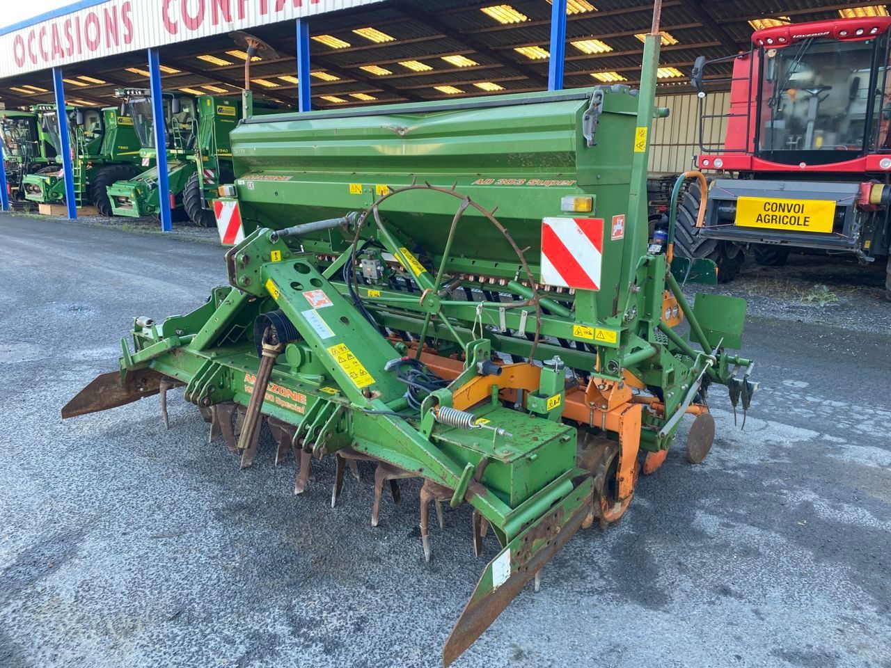 E-FARM: Amazone AD 303 Super - Drilling machine combination - id LRDANDC - €15,900 - Year of construction: 2008 - France