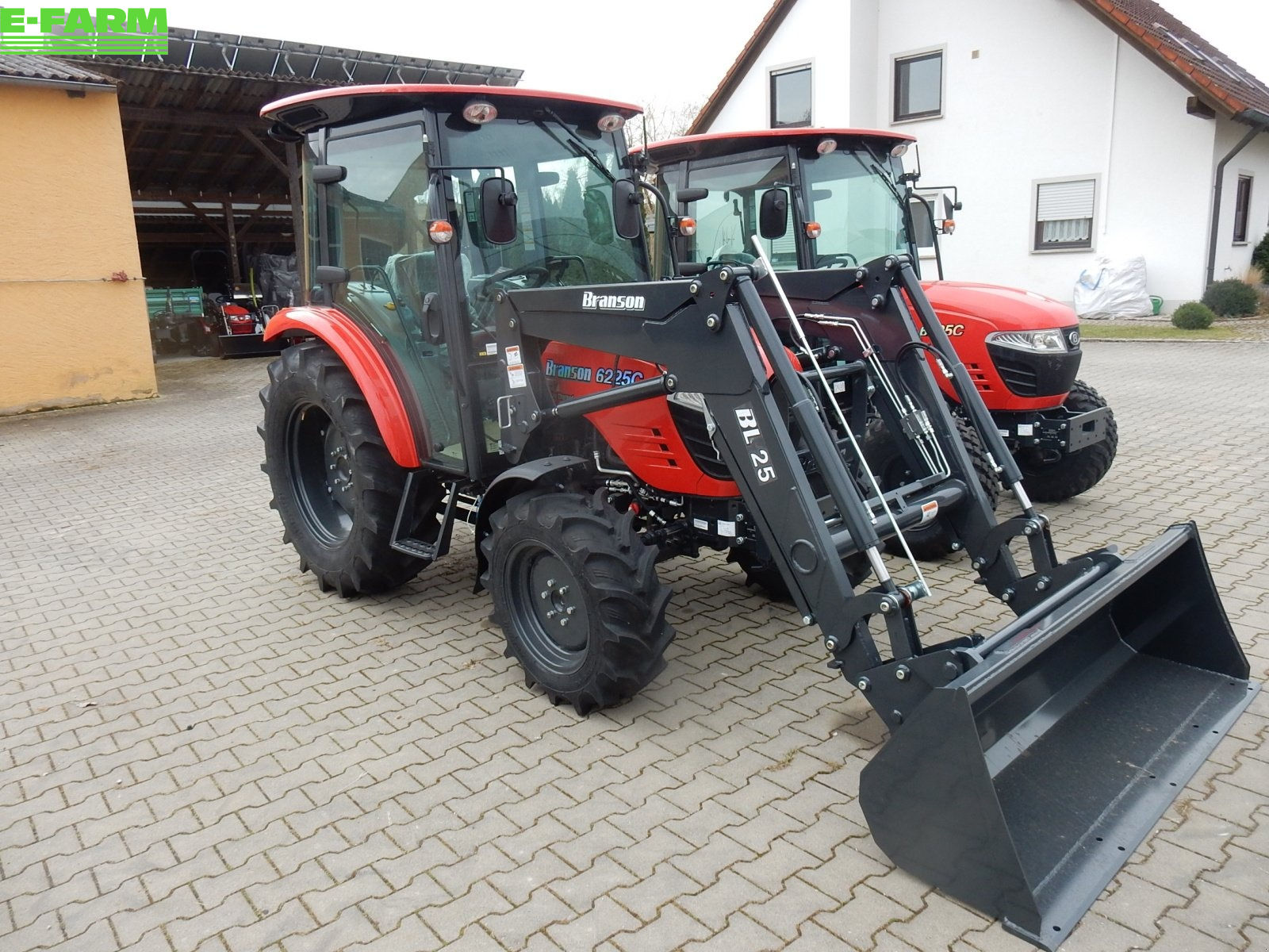 Branson 58 ps euro 5 motor / kipper tractor 29 403 €