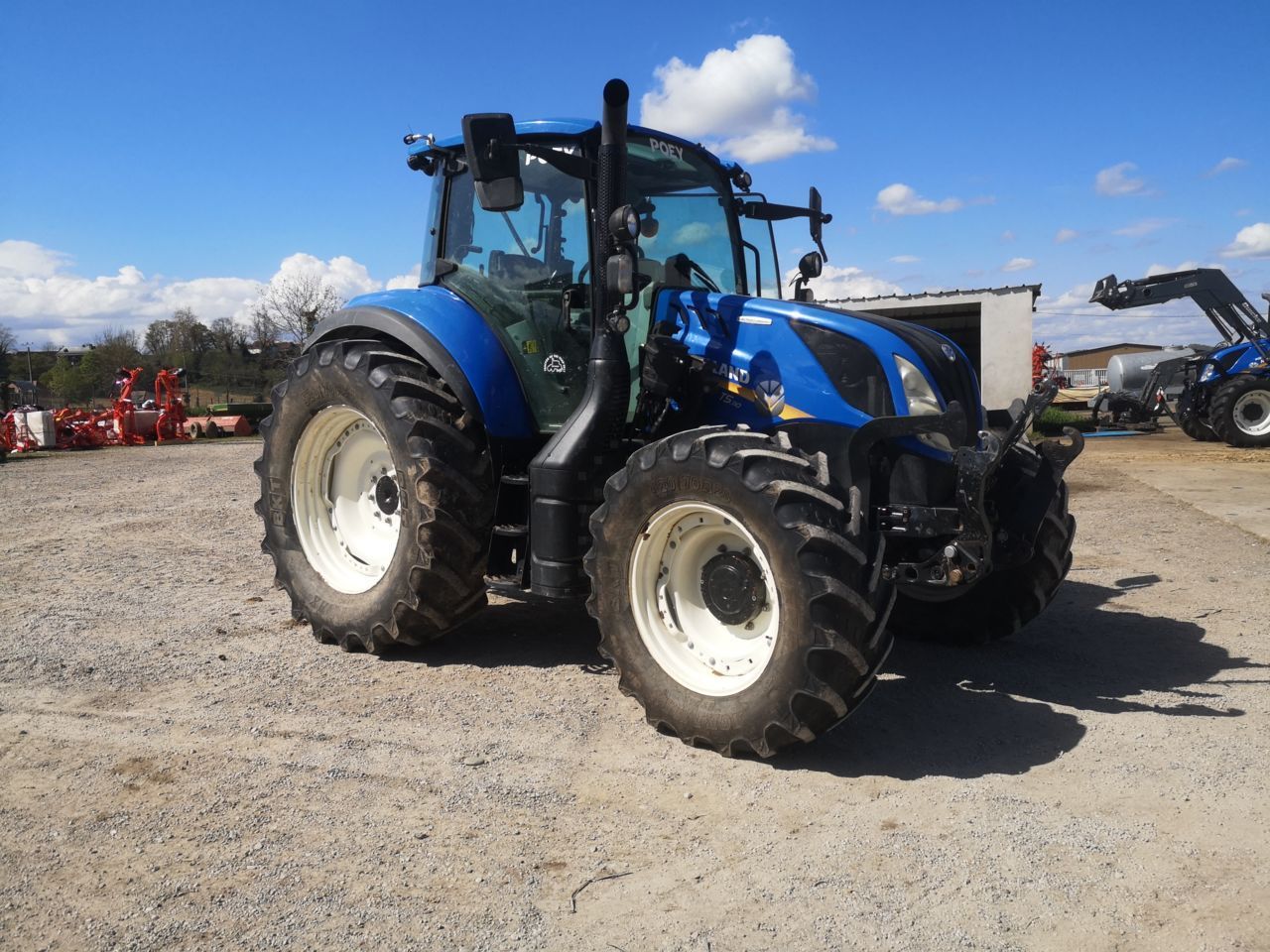 E-FARM: New Holland T5.110 - Τρακτέρ - id XSR1QRT - Χρονία: 2018 - Μετρητής ωρών: 2.820,Ισχύς κινητήρα: 110,Γαλλία
