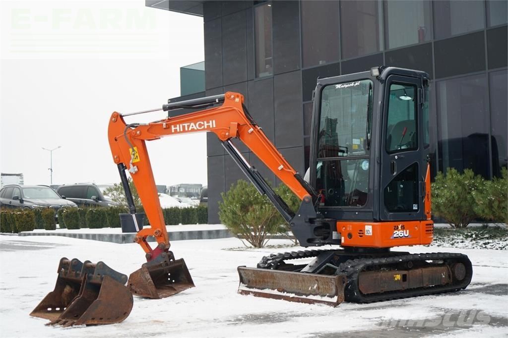 Hitachi zx26u-6 cr Mini excavadora  25.900 €