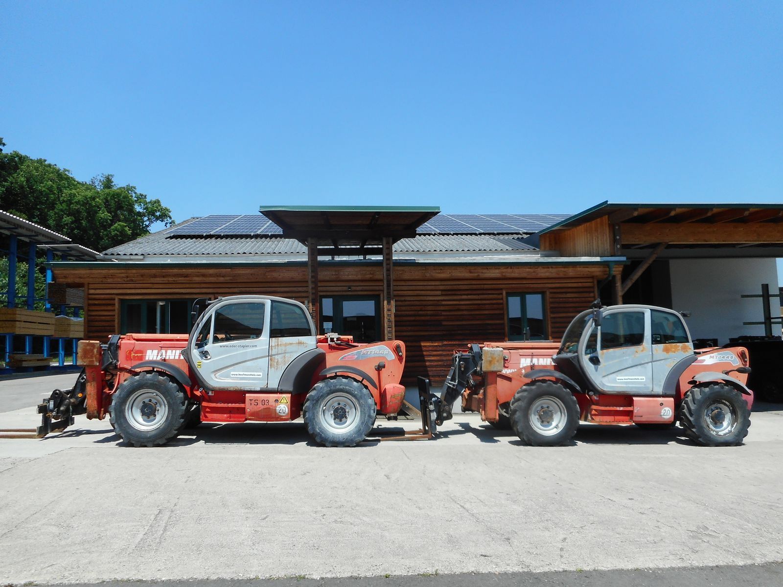 E-FARM: Manitou mt 1440 privilege ( 14m 4t ) - Manipulador telescópico - id QLAD6PX - 28.500 € - Año: 2010 - Horas: 7950,Potencia del motor: 102,Austria