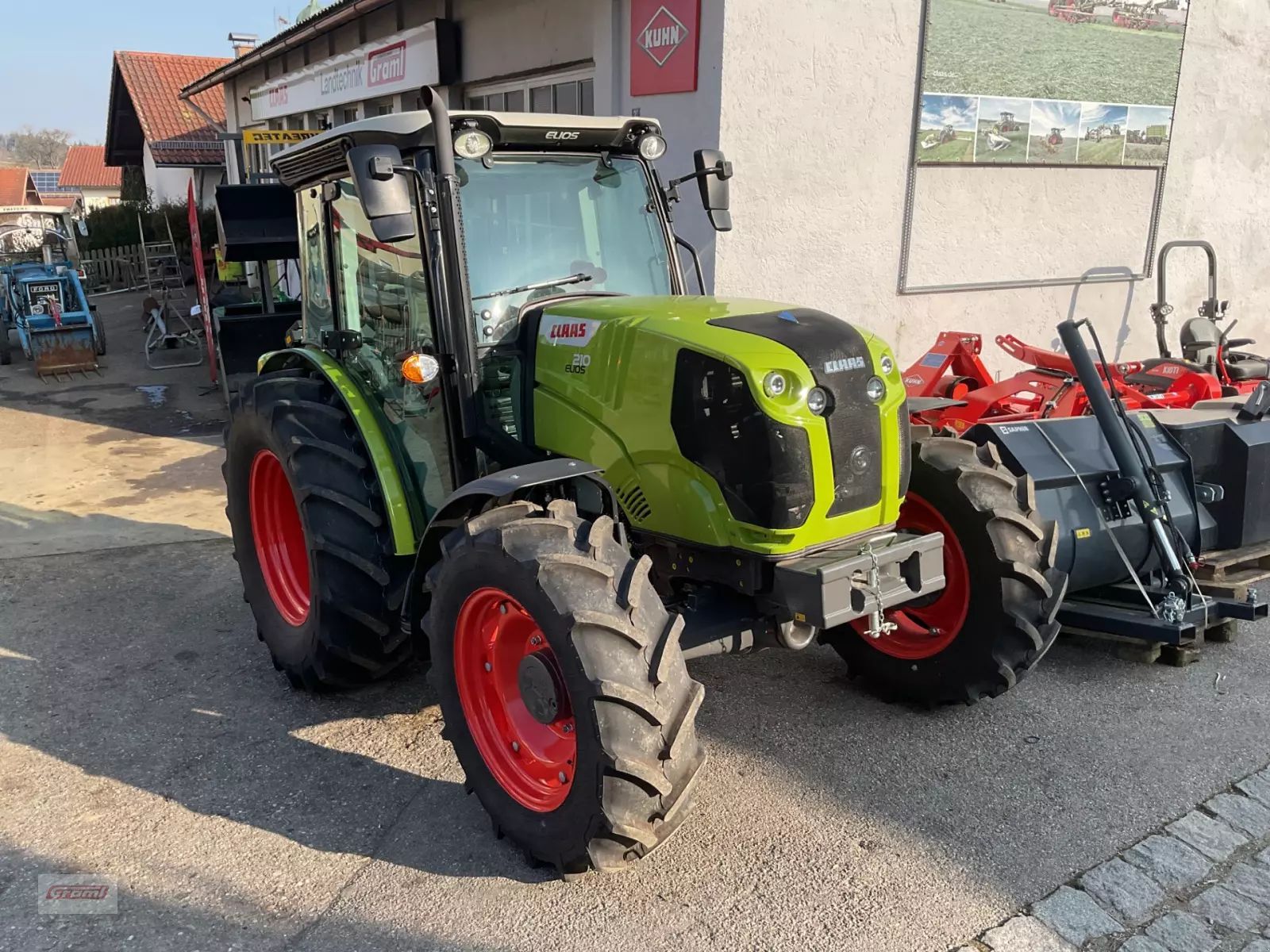 E-FARM: Claas Elios 210 - Tractor - id N6K6KFU - €38,655 - Engine power (HP): 75 - Germany