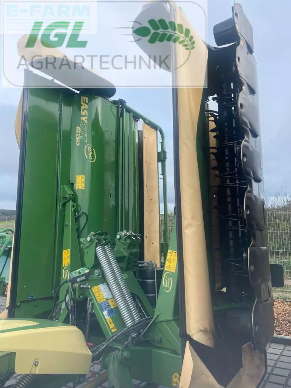 Krone EasyCut B 870 CV Collect Mower €41,800