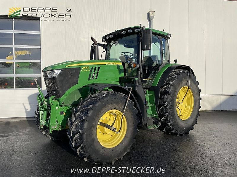 E-FARM: John Deere 6195 R - Tracteur - id RGW75XV - 107 000 € - Année: 2019 - Lecture du nombre d'heure: 5 013,Puissance du moteur (chevaux): 195,Allemagne