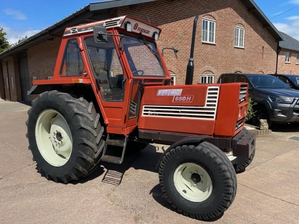 E-FARM: Fiat 680 - Traktor - id PA4EM6F - Produktionsår: 1983 - Motortimer: 3.129,Storbritanien