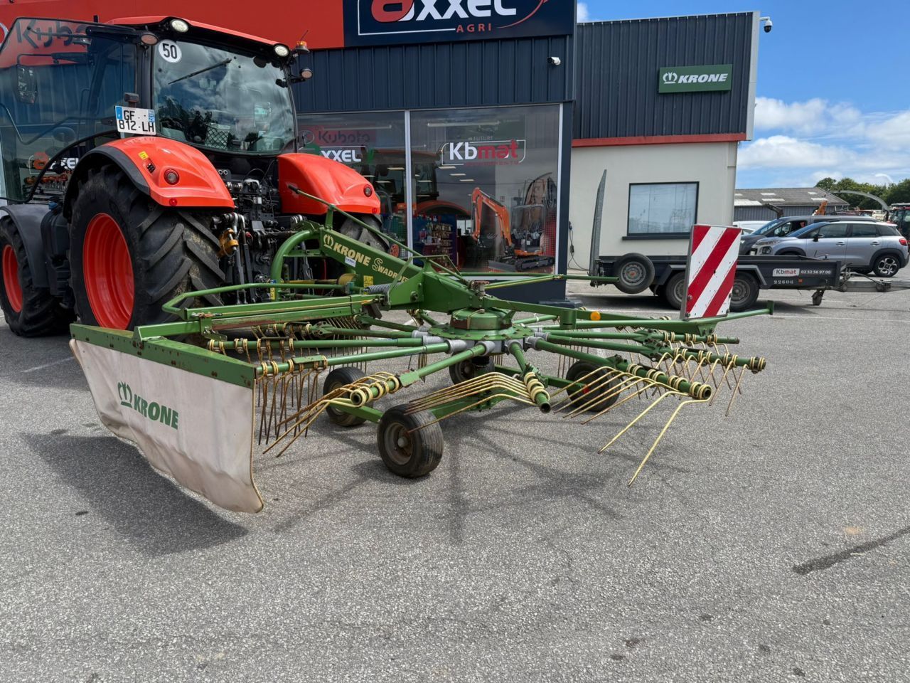 E-FARM: Krone Swadro 42 - Tedder - id RY6WJTY - Year of construction: 2012 - France