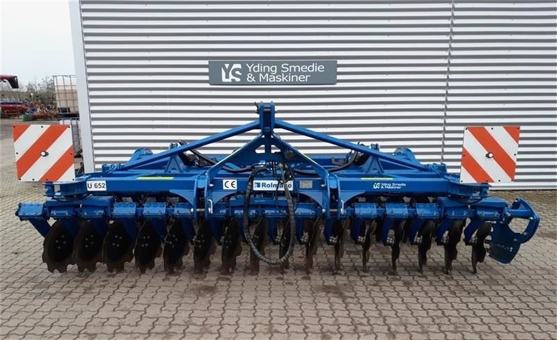 E-FARM: Rolmako u-652 med dobbelt u valse kørt max 120 ha - Tallerkenharver og skiveharve - id B5RXJWC - 12.327 € - Produktionsår: 2022 - Danmark