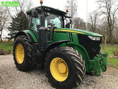 E-FARM: John Deere 7290 R - Tractor - id JAKTFNB - €69,000 - Year of construction: 2014 - Engine hours: 7,020,Engine power (HP): 290,Lithuania