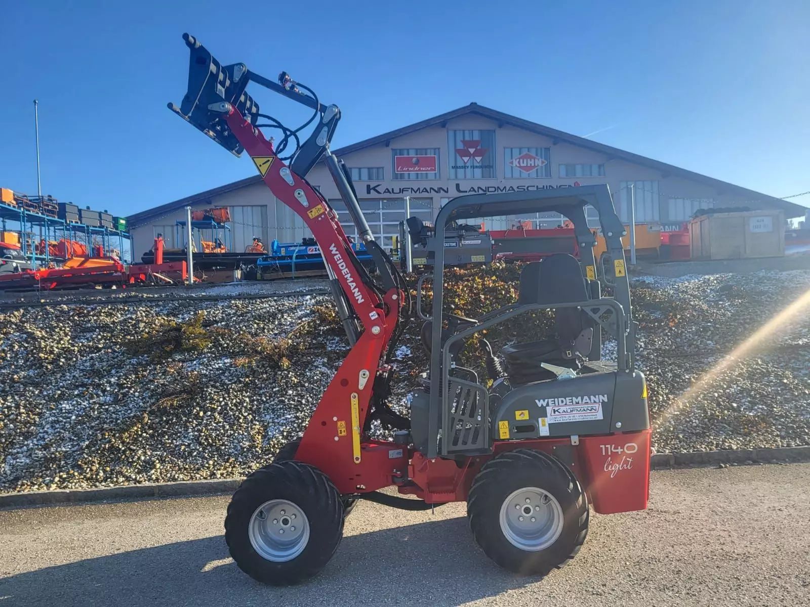 Weidemann 1140 Teleskopowa ładowarka kołowa 23 658 €