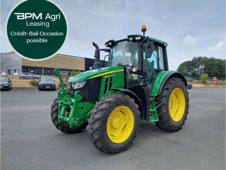 E-FARM: John Deere 6110 M - Traktor - id N4C5GZS - 77 000 EUR - Gyártási év: 2023 - Üzemóra (motor): 750,Motor teljesítménye (LE): 110,Franciaország