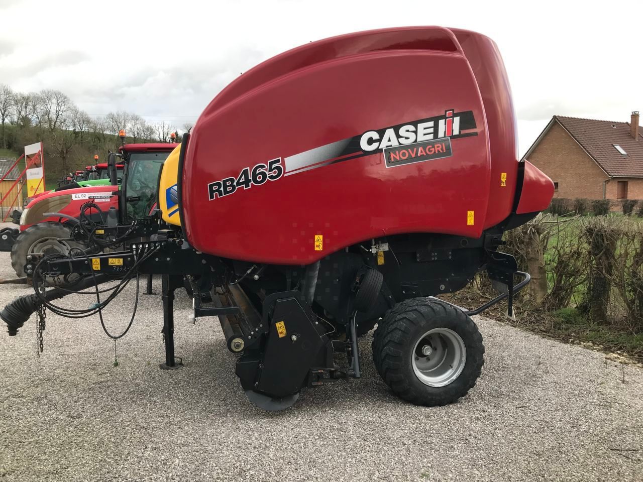 E-FARM: Case IH rb 465 - Baler - id LYC9BFS - €21,000 - Year of construction: 2015 - Total number of bales produced: 8,900,France