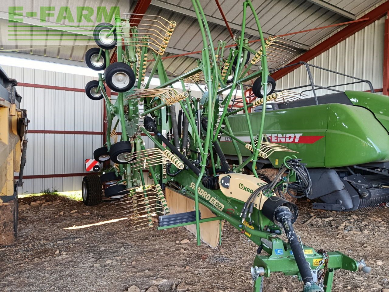 Krone Swadro TC 1000 Karuzelowy przetrząsacz do siana 30 000 €